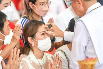 ประมวลภาพพิธีไหว้ครูและครอบครูบูรพาจารย์ วัดจุฬามณี ปี ๒๕๖๕