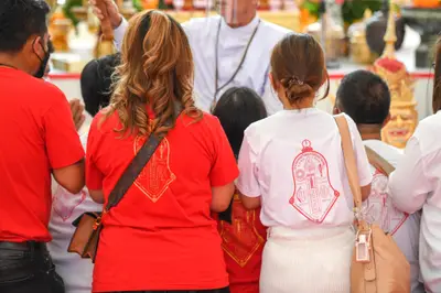 ประมวลภาพพิธีไหว้ครูและครอบครูบูรพาจารย์ วัดจุฬามณี ปี ๒๕๖๕