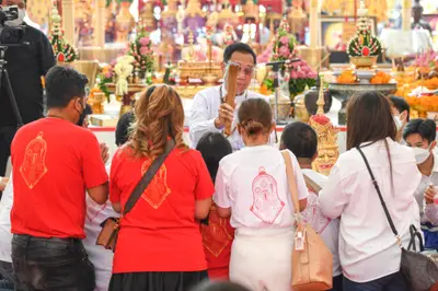 ประมวลภาพพิธีไหว้ครูและครอบครูบูรพาจารย์ วัดจุฬามณี ปี ๒๕๖๕
