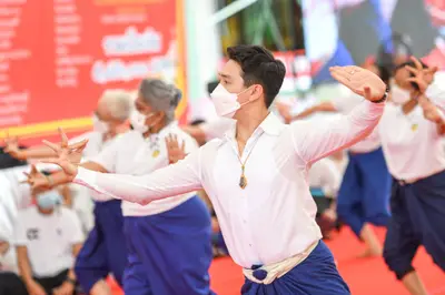 ประมวลภาพพิธีไหว้ครูและครอบครูบูรพาจารย์ วัดจุฬามณี ปี ๒๕๖๕