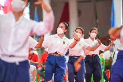 ประมวลภาพพิธีไหว้ครูและครอบครูบูรพาจารย์ วัดจุฬามณี ปี ๒๕๖๕