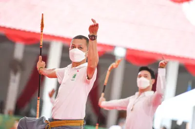 ประมวลภาพพิธีไหว้ครูและครอบครูบูรพาจารย์ วัดจุฬามณี ปี ๒๕๖๕