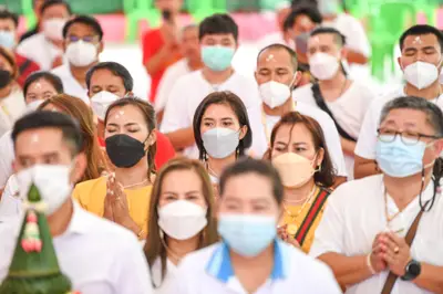 ประมวลภาพพิธีไหว้ครูและครอบครูบูรพาจารย์ วัดจุฬามณี ปี ๒๕๖๕