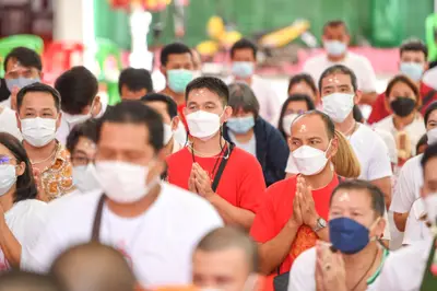 ประมวลภาพพิธีไหว้ครูและครอบครูบูรพาจารย์ วัดจุฬามณี ปี ๒๕๖๕
