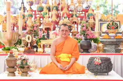 ประมวลภาพพิธีไหว้ครูและครอบครูบูรพาจารย์ วัดจุฬามณี ปี ๒๕๖๕