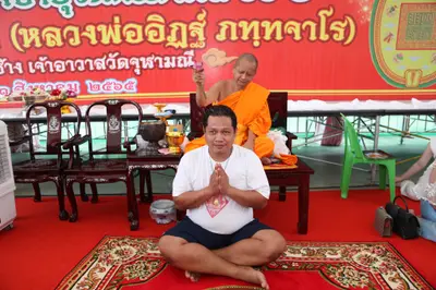 ประมวลภาพพิธีไหว้ครูและครอบครูบูรพาจารย์ วัดจุฬามณี ปี ๒๕๖๕