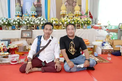 ประมวลภาพพิธีไหว้ครูและครอบครูบูรพาจารย์ วัดจุฬามณี ปี ๒๕๖๕