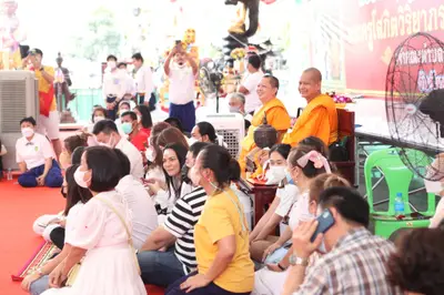 ประมวลภาพพิธีไหว้ครูและครอบครูบูรพาจารย์ วัดจุฬามณี ปี ๒๕๖๕