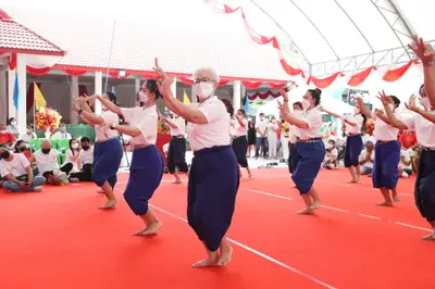 ประมวลภาพพิธีไหว้ครูและครอบครูบูรพาจารย์ วัดจุฬามณี ปี ๒๕๖๕