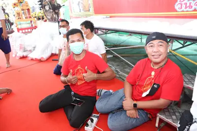 ประมวลภาพพิธีไหว้ครูและครอบครูบูรพาจารย์ วัดจุฬามณี ปี ๒๕๖๕