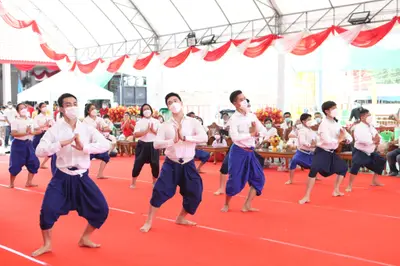 ประมวลภาพพิธีไหว้ครูและครอบครูบูรพาจารย์ วัดจุฬามณี ปี ๒๕๖๕