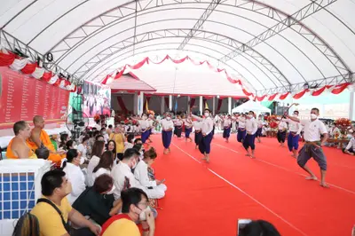 ประมวลภาพพิธีไหว้ครูและครอบครูบูรพาจารย์ วัดจุฬามณี ปี ๒๕๖๕