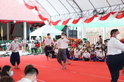 ประมวลภาพพิธีไหว้ครูและครอบครูบูรพาจารย์ วัดจุฬามณี ปี ๒๕๖๕