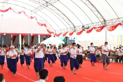 ประมวลภาพพิธีไหว้ครูและครอบครูบูรพาจารย์ วัดจุฬามณี ปี ๒๕๖๕