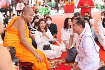 ประมวลภาพพิธีไหว้ครูและครอบครูบูรพาจารย์ วัดจุฬามณี ปี ๒๕๖๕