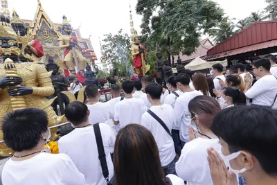 ประมวลภาพพิธีพุทธาภิเษกเหรียญเจริญพร เศรษฐีเขลางค์นคร วัดจุฬามณี ปี ๒๕๖๕