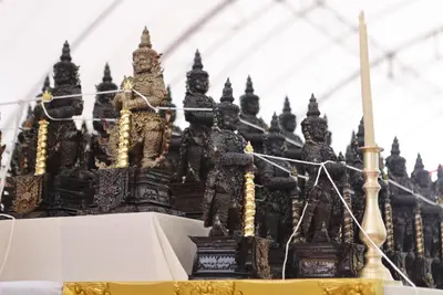 ประมวลภาพพิธีพุทธาภิเษกเหรียญเจริญพร เศรษฐีเขลางค์นคร วัดจุฬามณี ปี ๒๕๖๕