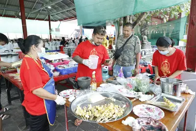ประมวลภาพพิธีพุทธาภิเษกเหรียญเจริญพร เศรษฐีเขลางค์นคร วัดจุฬามณี ปี ๒๕๖๕