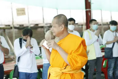 ประมวลภาพพิธีพุทธาภิเษกเหรียญเจริญพร เศรษฐีเขลางค์นคร วัดจุฬามณี ปี ๒๕๖๕
