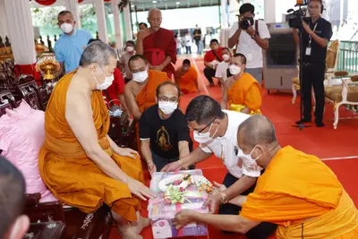 ประมวลภาพพิธีพุทธาภิเษกเหรียญเจริญพร เศรษฐีเขลางค์นคร วัดจุฬามณี ปี ๒๕๖๕
