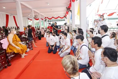 ประมวลภาพพิธีพุทธาภิเษกเหรียญเจริญพร เศรษฐีเขลางค์นคร วัดจุฬามณี ปี ๒๕๖๕