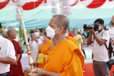 ประมวลภาพพิธีพุทธาภิเษกเหรียญเจริญพร เศรษฐีเขลางค์นคร วัดจุฬามณี ปี ๒๕๖๕