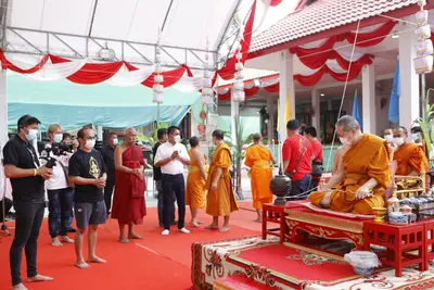ประมวลภาพพิธีพุทธาภิเษกเหรียญเจริญพร เศรษฐีเขลางค์นคร วัดจุฬามณี ปี ๒๕๖๕
