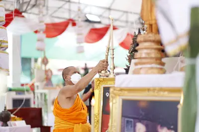 ประมวลภาพพิธีพุทธาภิเษกเหรียญเจริญพร เศรษฐีเขลางค์นคร วัดจุฬามณี ปี ๒๕๖๕