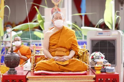 ประมวลภาพพิธีพุทธาภิเษกเหรียญเจริญพร เศรษฐีเขลางค์นคร วัดจุฬามณี ปี ๒๕๖๕