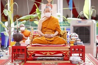 ประมวลภาพพิธีพุทธาภิเษกเหรียญเจริญพร เศรษฐีเขลางค์นคร วัดจุฬามณี ปี ๒๕๖๕