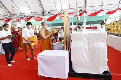 ประมวลภาพพิธีพุทธาภิเษกเหรียญเจริญพร เศรษฐีเขลางค์นคร วัดจุฬามณี ปี ๒๕๖๕