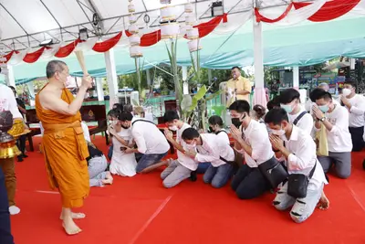 ประมวลภาพพิธีพุทธาภิเษกเหรียญเจริญพร เศรษฐีเขลางค์นคร วัดจุฬามณี ปี ๒๕๖๕