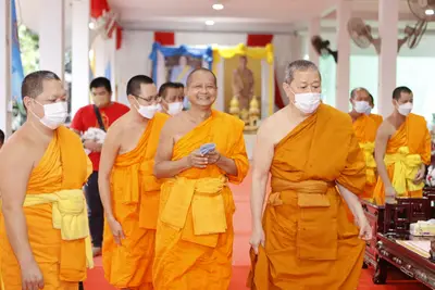 ประมวลภาพพิธีพุทธาภิเษกเหรียญเจริญพร เศรษฐีเขลางค์นคร วัดจุฬามณี ปี ๒๕๖๕