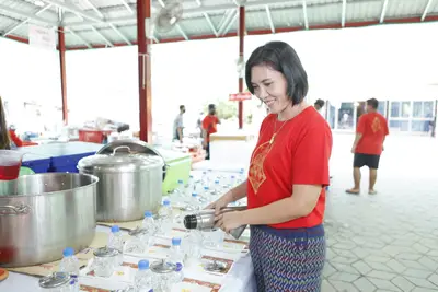 ประมวลภาพพิธีพุทธาภิเษกเหรียญเจริญพร เศรษฐีเขลางค์นคร วัดจุฬามณี ปี ๒๕๖๕