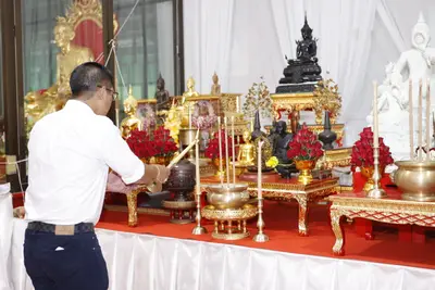 ประมวลภาพพิธีพุทธาภิเษกเหรียญเจริญพร เศรษฐีเขลางค์นคร วัดจุฬามณี ปี ๒๕๖๕