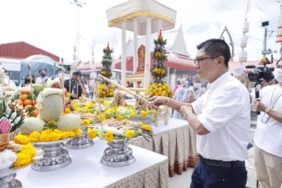 ประมวลภาพพิธีพุทธาภิเษกเหรียญเจริญพร เศรษฐีเขลางค์นคร วัดจุฬามณี ปี ๒๕๖๕