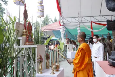 ประมวลภาพพิธีพุทธาภิเษกเหรียญเจริญพร เศรษฐีเขลางค์นคร วัดจุฬามณี ปี ๒๕๖๕