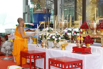 ประมวลภาพพิธีพุทธาภิเษกเหรียญเจริญพร เศรษฐีเขลางค์นคร วัดจุฬามณี ปี ๒๕๖๕