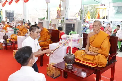 ประมวลภาพพิธีพุทธาภิเษกเหรียญเจริญพร เศรษฐีเขลางค์นคร วัดจุฬามณี ปี ๒๕๖๕