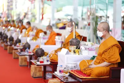ประมวลภาพพิธีพุทธาภิเษกเหรียญเจริญพร เศรษฐีเขลางค์นคร วัดจุฬามณี ปี ๒๕๖๕
