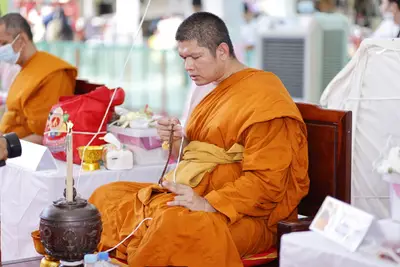 ประมวลภาพพิธีพุทธาภิเษกเหรียญเจริญพร เศรษฐีเขลางค์นคร วัดจุฬามณี ปี ๒๕๖๕