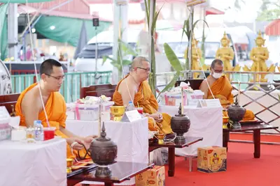 ประมวลภาพพิธีพุทธาภิเษกเหรียญเจริญพร เศรษฐีเขลางค์นคร วัดจุฬามณี ปี ๒๕๖๕