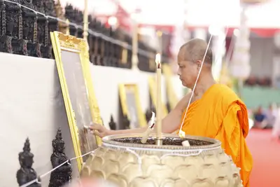 ประมวลภาพพิธีพุทธาภิเษกเหรียญเจริญพร เศรษฐีเขลางค์นคร วัดจุฬามณี ปี ๒๕๖๕