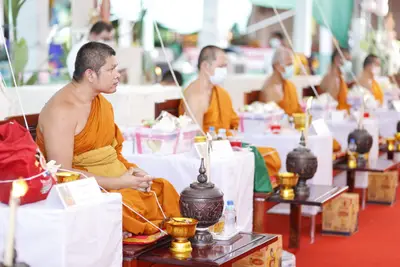 ประมวลภาพพิธีพุทธาภิเษกเหรียญเจริญพร เศรษฐีเขลางค์นคร วัดจุฬามณี ปี ๒๕๖๕