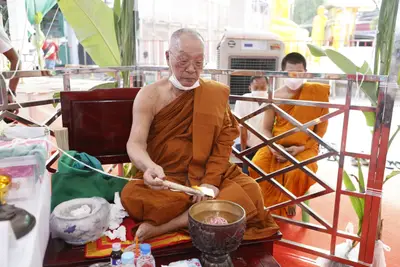 ประมวลภาพพิธีพุทธาภิเษกเหรียญเจริญพร เศรษฐีเขลางค์นคร วัดจุฬามณี ปี ๒๕๖๕