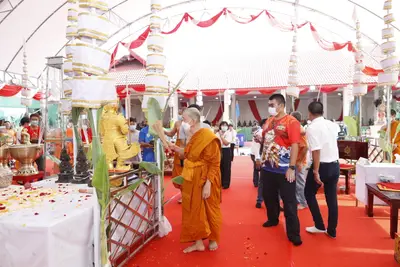 ประมวลภาพพิธีพุทธาภิเษกเหรียญเจริญพร เศรษฐีเขลางค์นคร วัดจุฬามณี ปี ๒๕๖๕