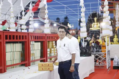 ประมวลภาพพิธีพุทธาภิเษกเหรียญเจริญพร เศรษฐีเขลางค์นคร วัดจุฬามณี ปี ๒๕๖๕