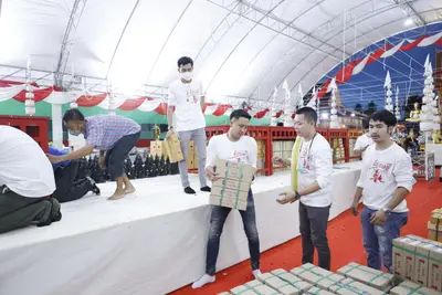 ประมวลภาพพิธีพุทธาภิเษกเหรียญเจริญพร เศรษฐีเขลางค์นคร วัดจุฬามณี ปี ๒๕๖๕