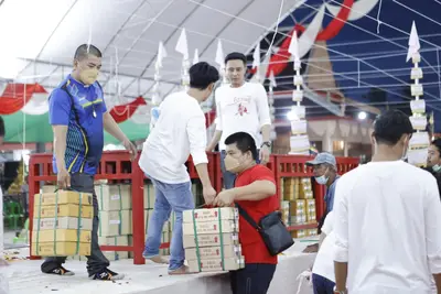 ประมวลภาพพิธีพุทธาภิเษกเหรียญเจริญพร เศรษฐีเขลางค์นคร วัดจุฬามณี ปี ๒๕๖๕