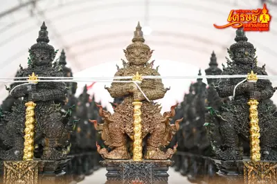 ประมวลภาพพิธีพุทธาภิเษกเหรียญเจริญพร เศรษฐีเขลางค์นคร วัดจุฬามณี ปี ๒๕๖๕